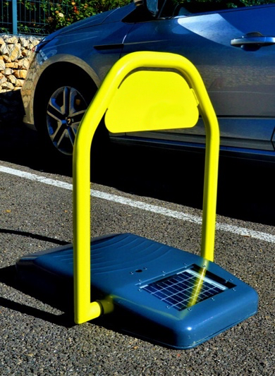 Arceau de rechange pour barrière stop parking jaune automatique