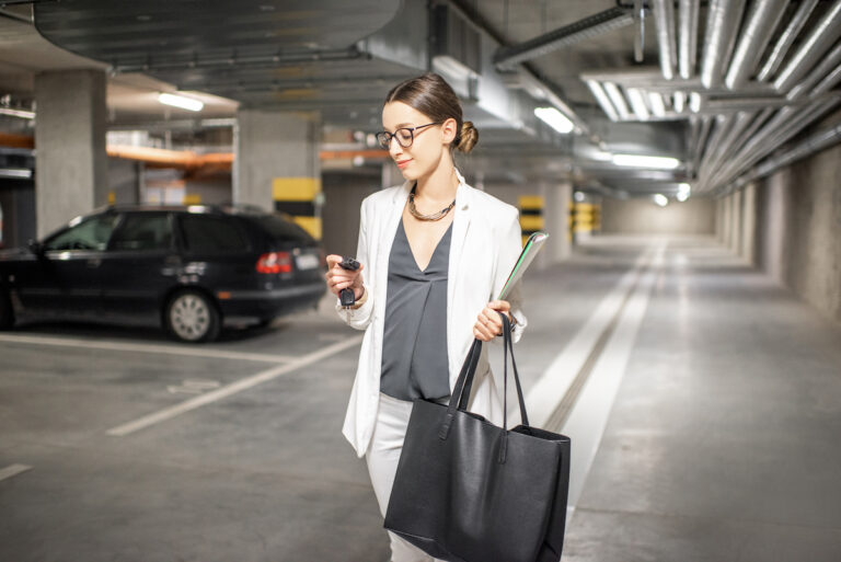 Bloquer une place de parking